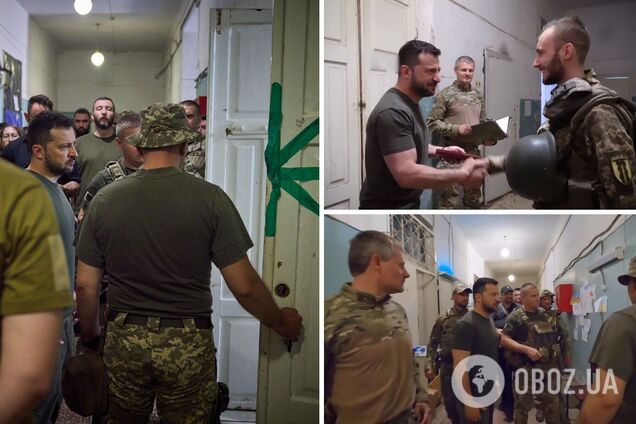 Зеленський у стабпункті на Бахмутському напрямку