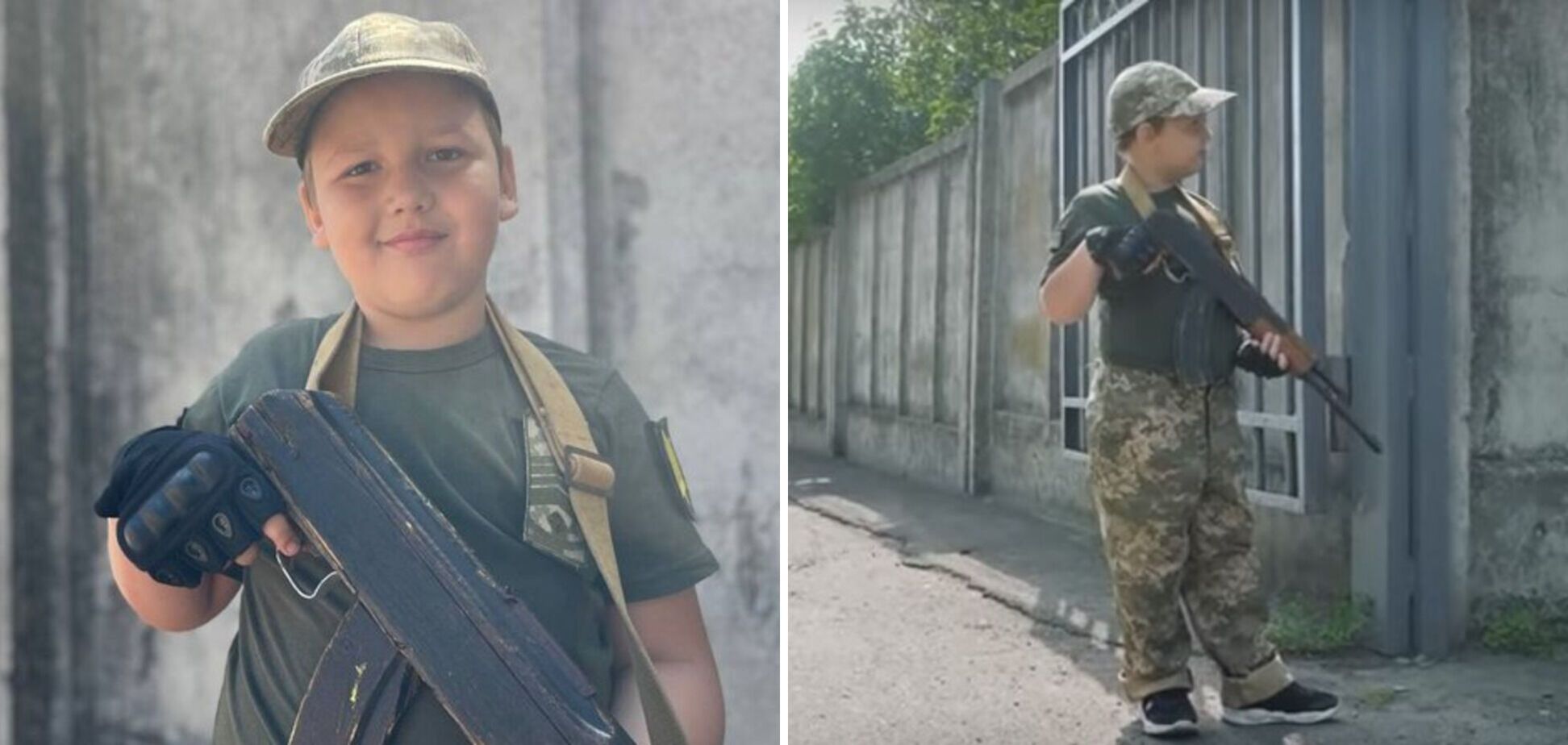 Пішов за покликом серця: в Сумах маленький хлопчик допомагає військовим працювати у ТЦК. Відео