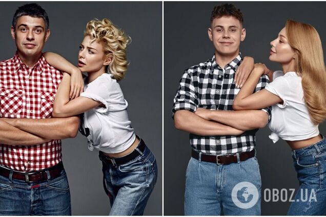 'Любим тебя, наш папа!' Тина Кароль вместе с сыном повторила архивный снимок, сделанный с покойным Евгением Огиром