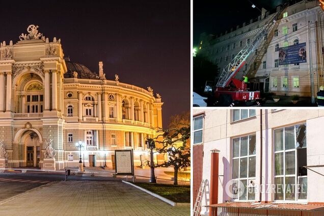 Последствия обстрела Одессы