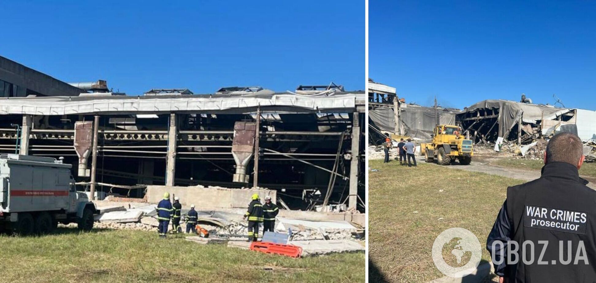 В Луцке российская ракета попала в завод шведской компании SKF: погибли три работника. Фото