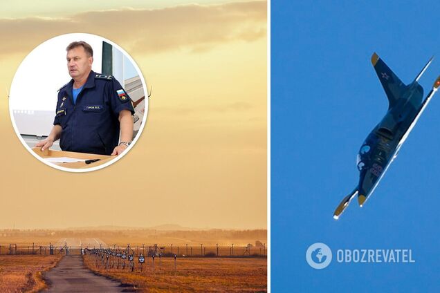 Внаслідок падіння літака в Адигеї загинув командир російської навчальної авіабази. Фото