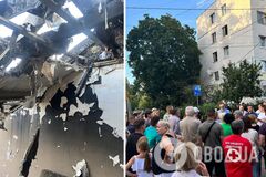 Во Львове ракетным обстрелом повредило 48 домов: мэрия предоставит помощь пострадавшим. Фото