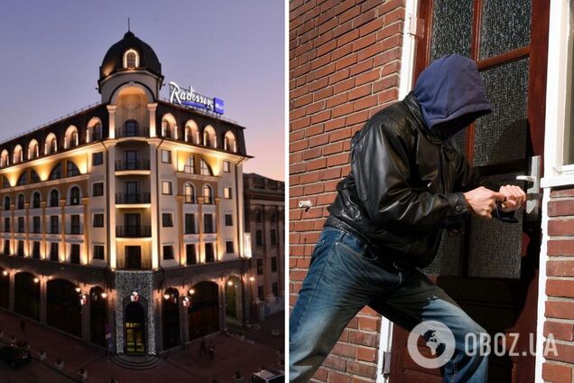 Крадії часто проникають в готель