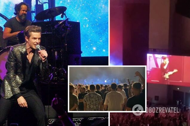Освистали и покинули зал: в Грузии зрители сорвали концерт группы The Killers из-за российского барабанщика на сцене. Видео