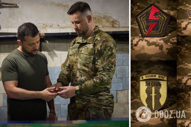 'Потужно б'ються заради України': Зеленський відзначив нагородами воїнів, які воюють на Донбасі. Фото