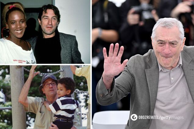 Стал отцом в 79, но похоронил внука: что скрывает Де Ниро, которому исполнилось 80, и какую трагедию он пережил. Фото