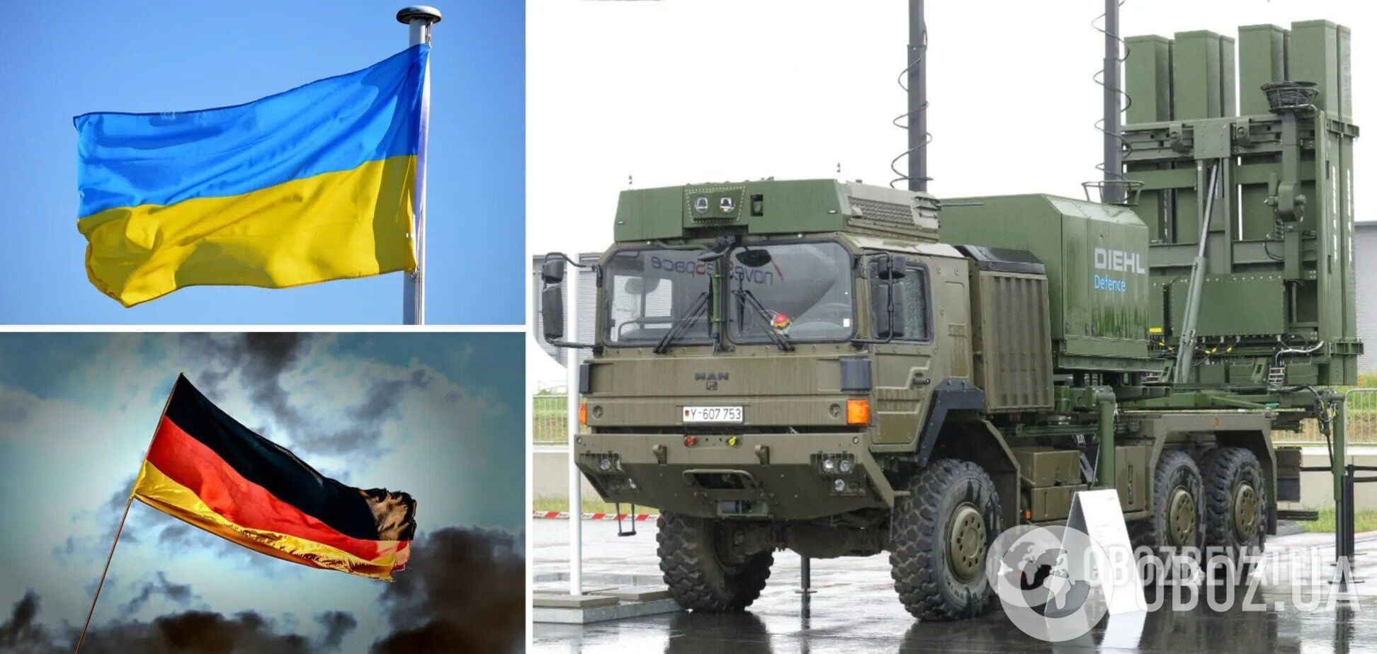 Германия передала Украине еще две пусковые установки IRIS-T и боеприпасы: подробности