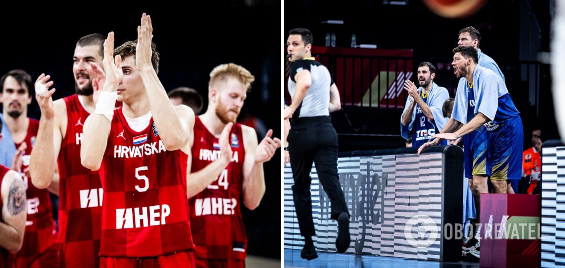 ОІ-2024. Україна – Хорватія – 64-81: онлайн-трансляція півфіналу відбіркового баскетбольного турніру