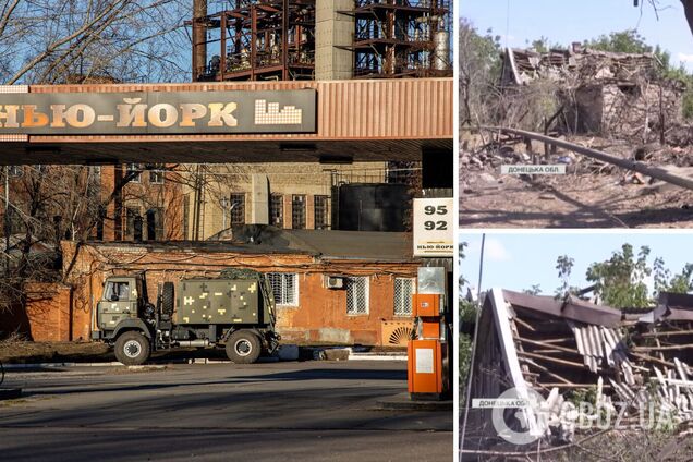 Розбиті будинки і безлюдні вулиці: який вигляд має прифронтове селище Нью-Йорк на Донбасі. Відео