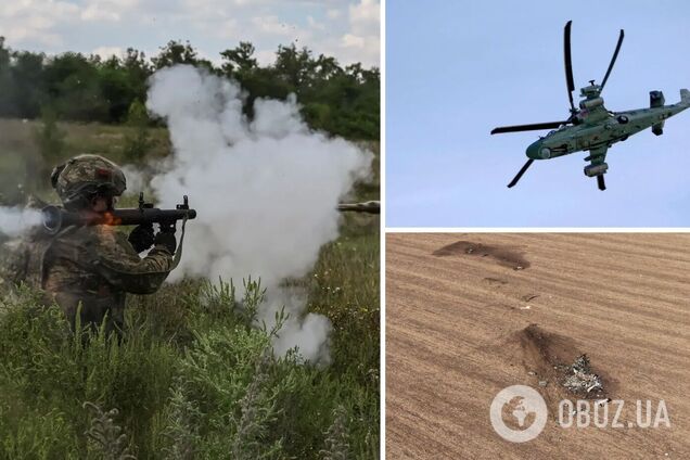 ЗСУ на Бахмутському напрямку збили російський вертоліт Ка-52