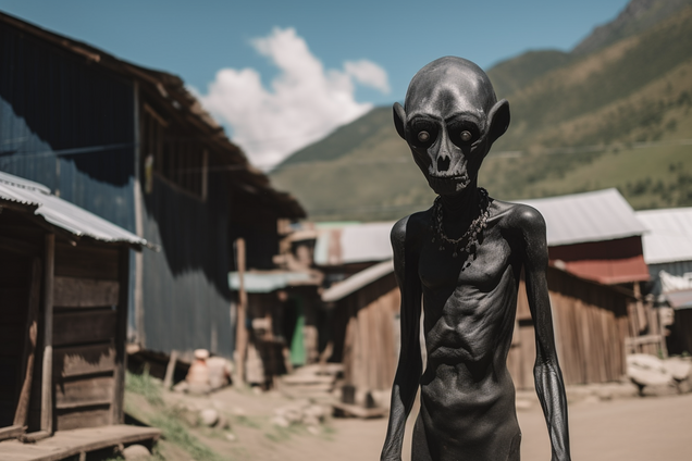 Розкрито таємницю 2-метрових інопланетян, що тероризують селище у Перу: але все стало ще дивніше