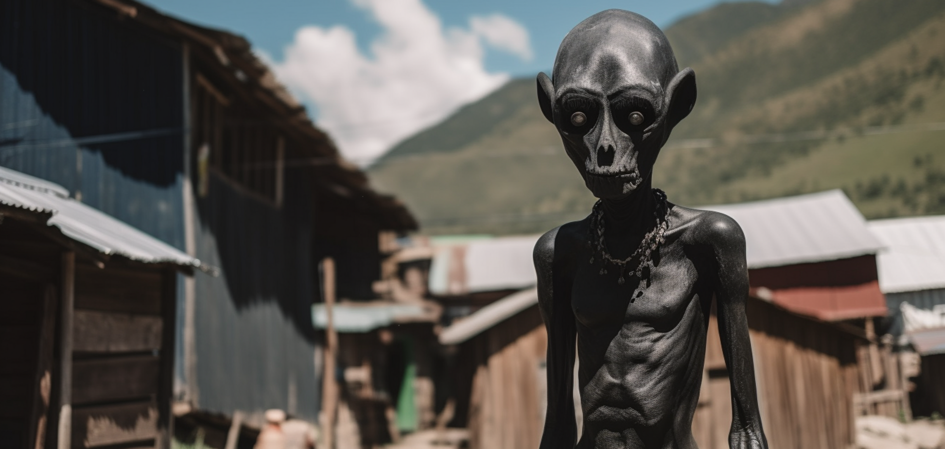 Раскрыта тайна 2-метровых инопланетян, терроризирующих поселок в Перу: но все стало еще более странно