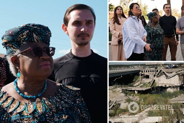 Гендиректор ВТО посетила Ирпень и увидела следы зверств окупантов. Фото