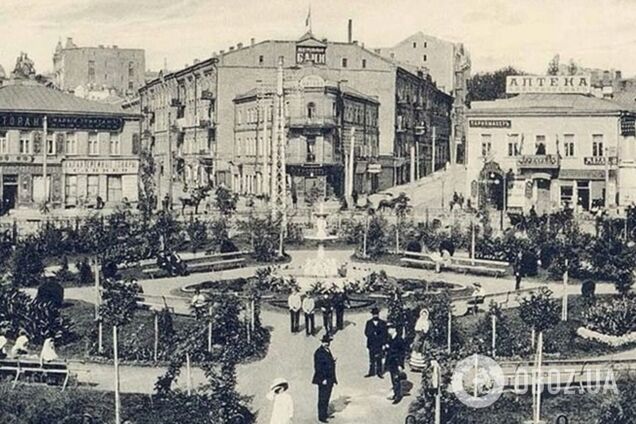 Майдан Незалежності близько 120 років тому