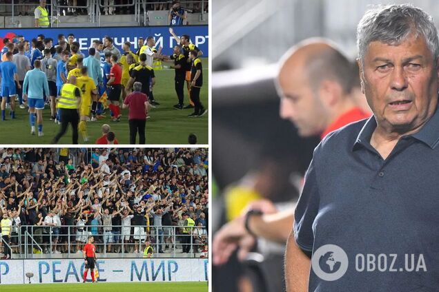 'Не поддерживаю и извиняюсь, но...' Луческу отреагировал на реакцию игроков 'Динамо' на провокации фанатов 'Ариса'