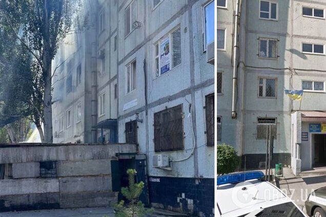 В Енергодарі стався вибух у будівлі, де окупанти організували катівню. Фото