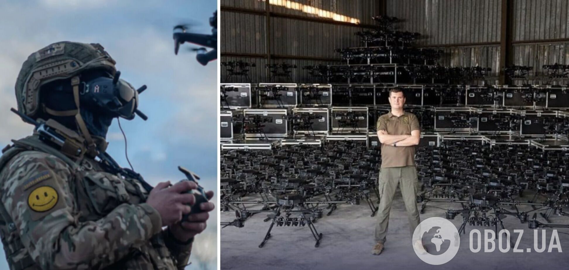 Оснащены тепловизорами: 'Армия дронов' передает на фронт более 270 ударных дронов Vampire