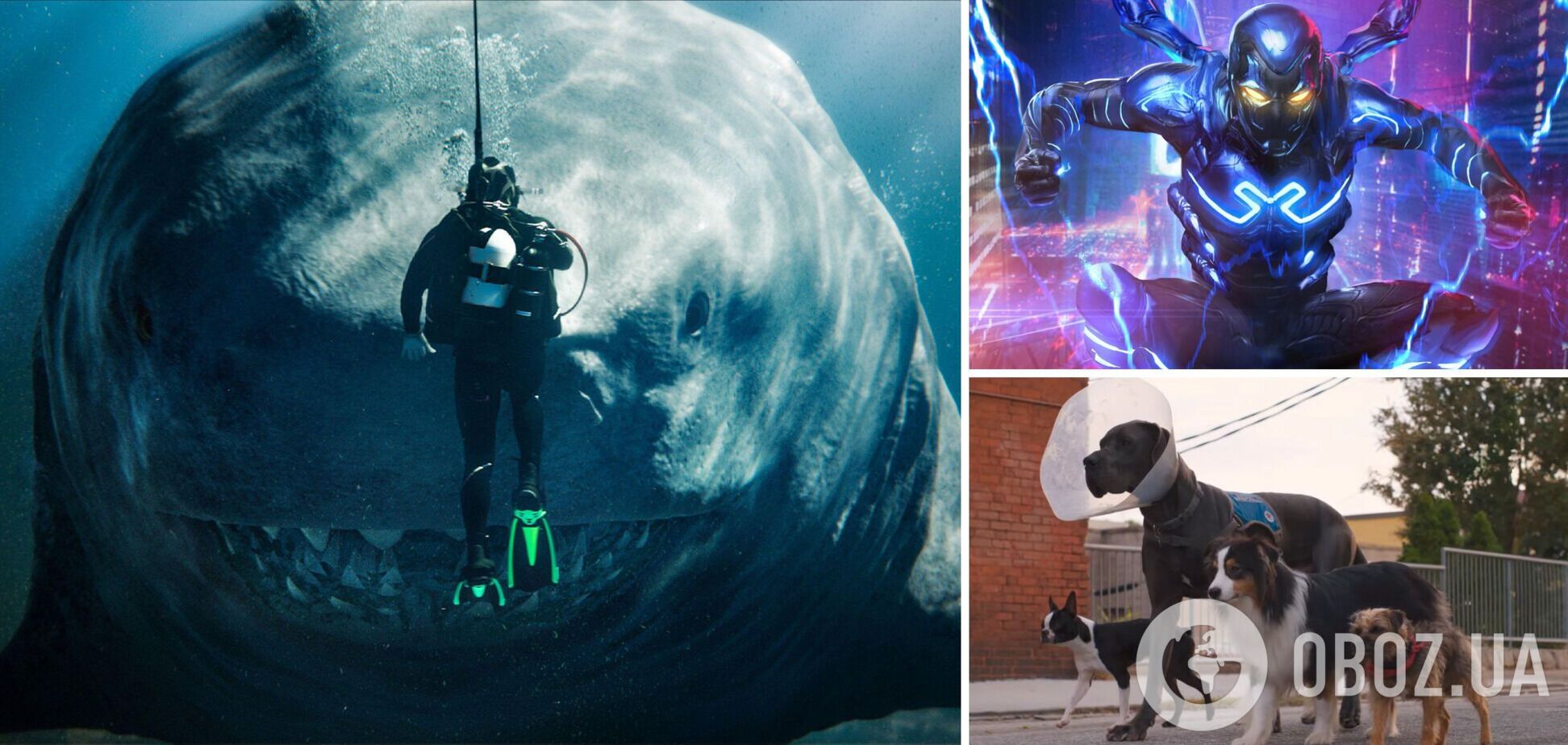 Стейтем проти акул, новий герой DC та помста 'кудлатих' друзів: яскраві премʼєри серпня в кіно