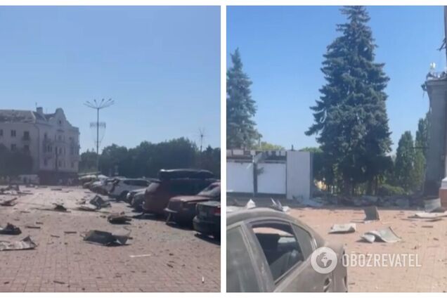 'Росія повинна програти!' Зеленський показав відео наслідків теракту РФ у Чернігові