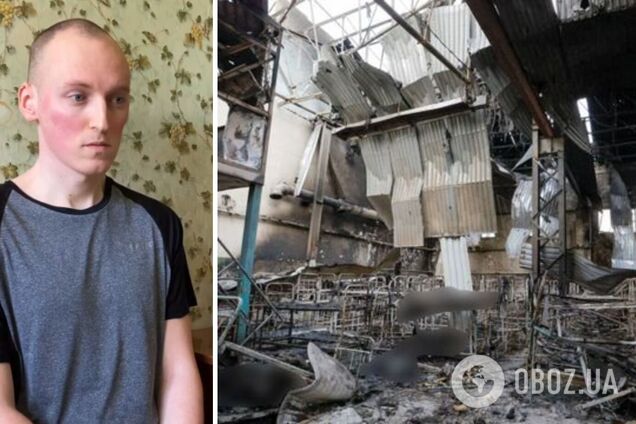 Російська пропаганда показала полоненого захисника Маріуполя, який потрапив під обстріл у Оленівці