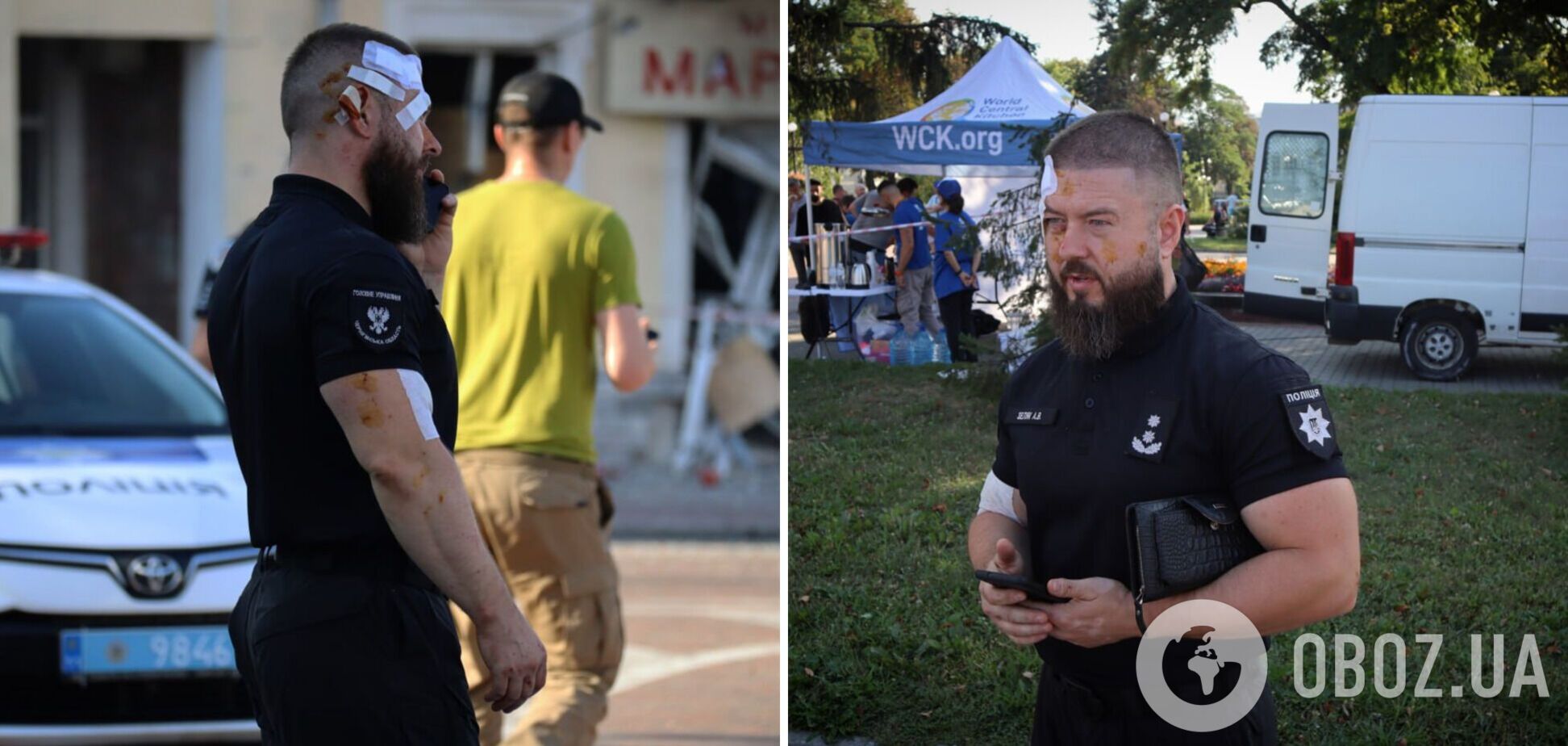 Удар по Чернигову: в полиции показали одного из героев, спасавших людей