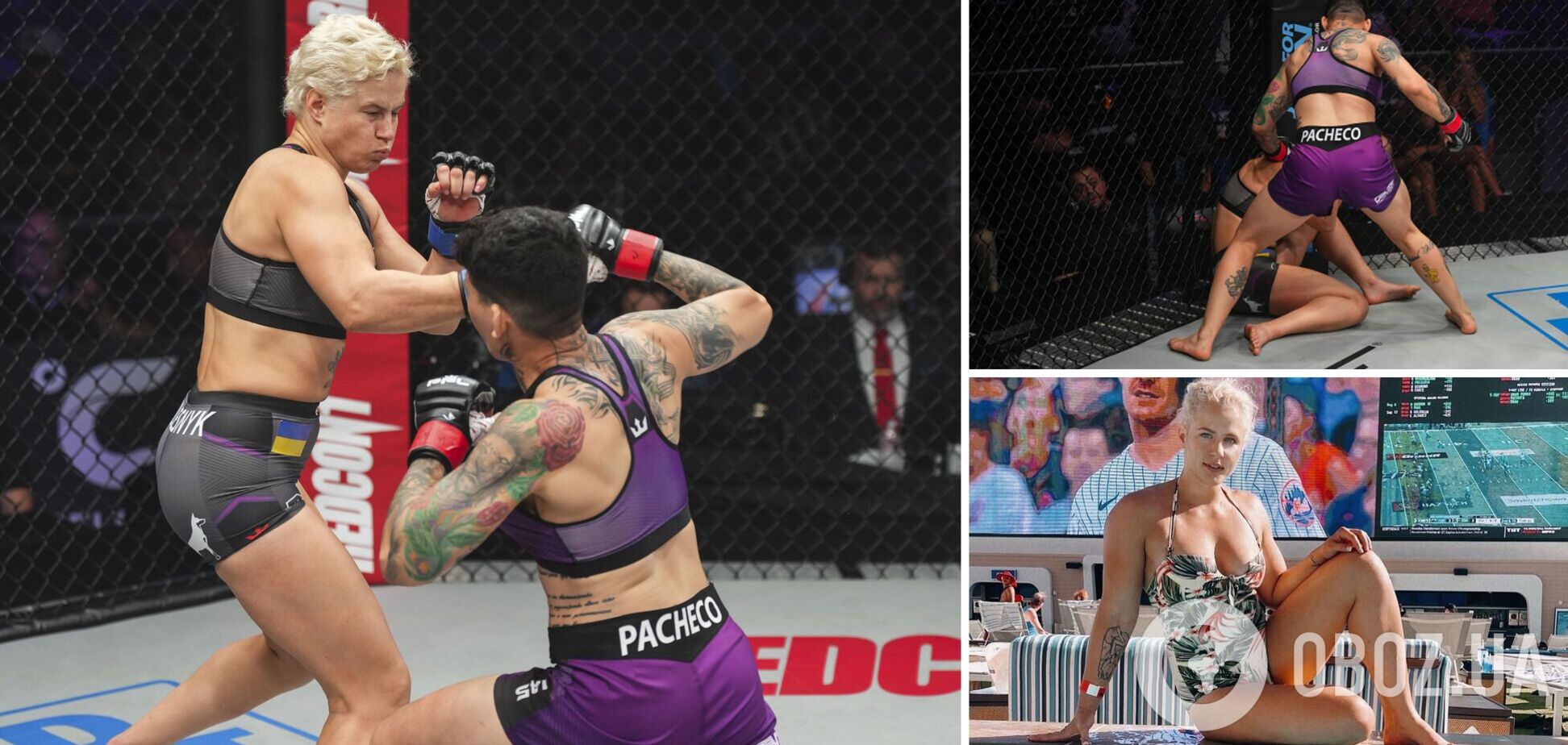 Чемпионку Украины по боксу нокаутировали в США за 14 секунд первым же ударом. Видео