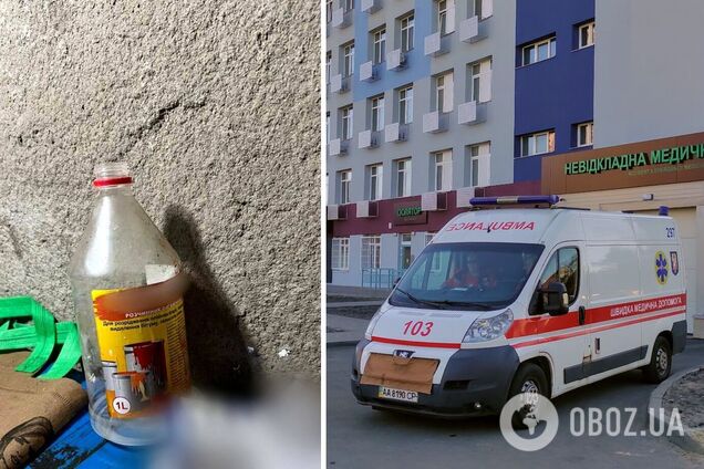 Лікарі намагались врятувати дитину, яка випила розчинник