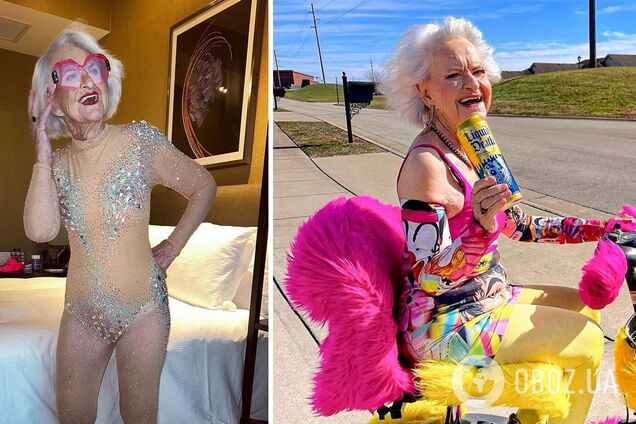 Возраст – всего лишь цифры: 95-летняя пенсионерка взорвала Instagram дерзкими образами и вызвала споры. Фото