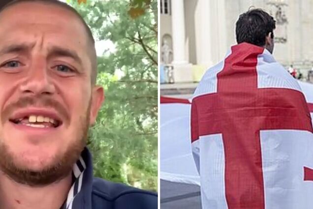 'Забули, хто їх годує': росіянин, який втік у Тбілісі, поскаржився на негостинність грузинів і взявся погрожувати. Відео