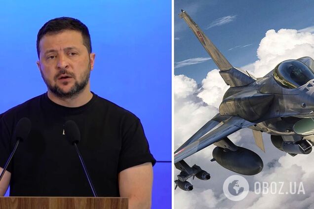 Тренировки пилотов ВСУ на истребителях F-16 начнутся уже в августе, – Зеленский