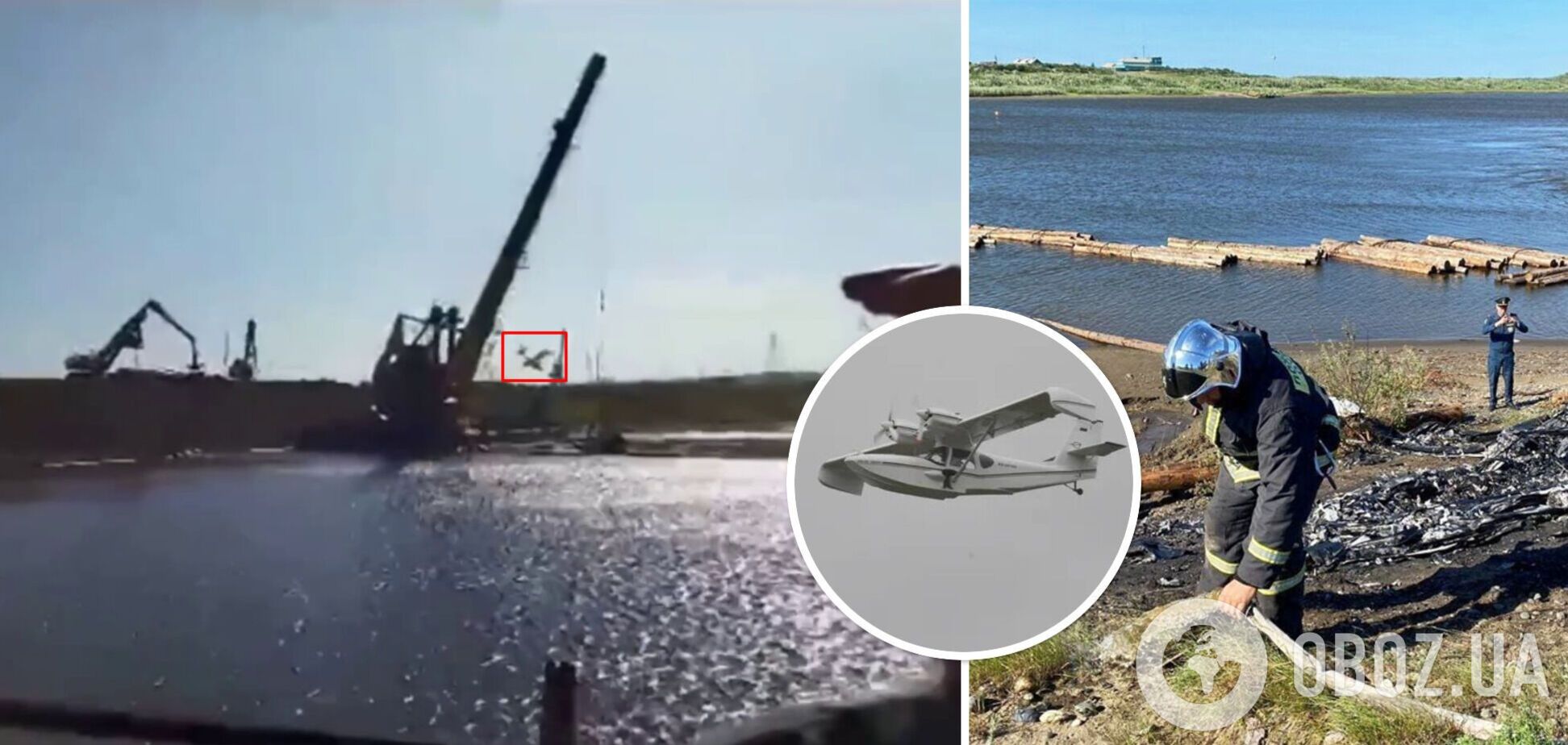 В Красноярском крае разбился гидросамолет