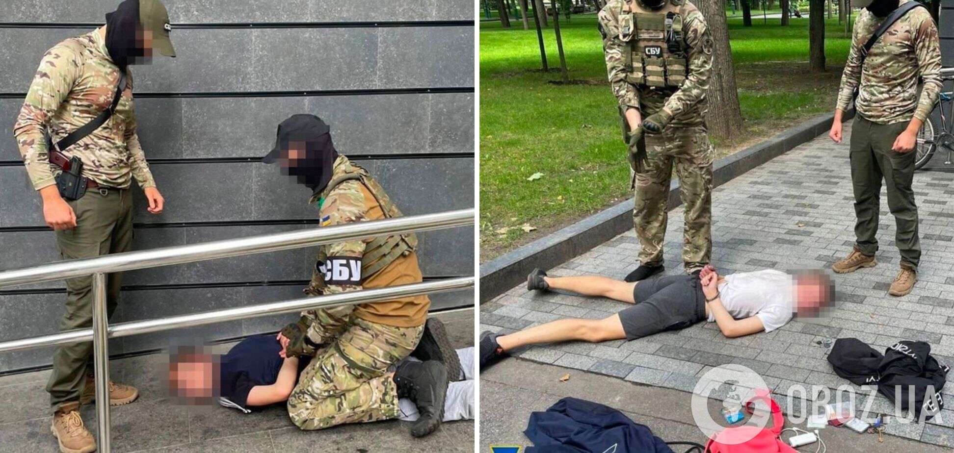 Поймали на 'горячем': в Харькове разоблачили двух корректировщиков ракетных ударов РФ, которые следили за ВСУ. Фото