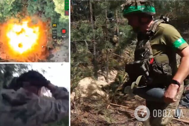 'Много уничтоженных врагов': Сырский показал работу бойцов 95-й ОДШБ на фронте. Видео