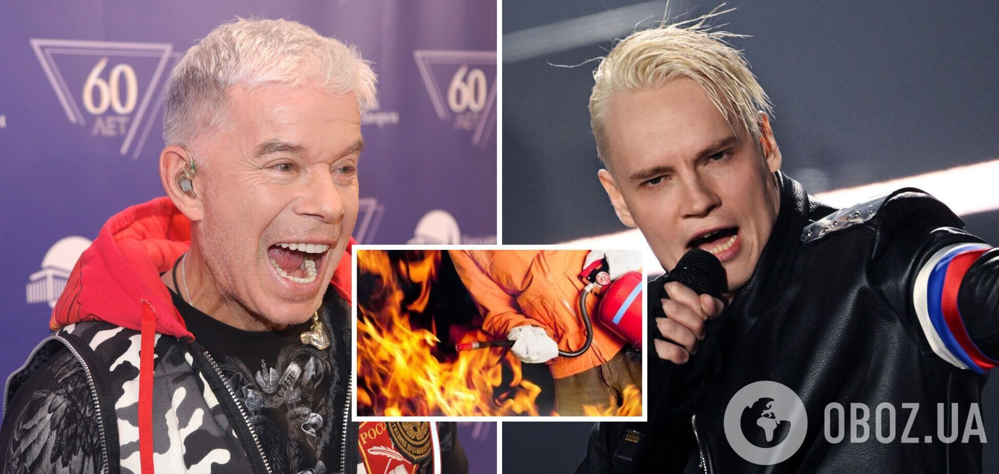 В Крыму во время пропагандистского концерта Газманова огонь 'чуть не убил' пропутинского певца SHAMAN