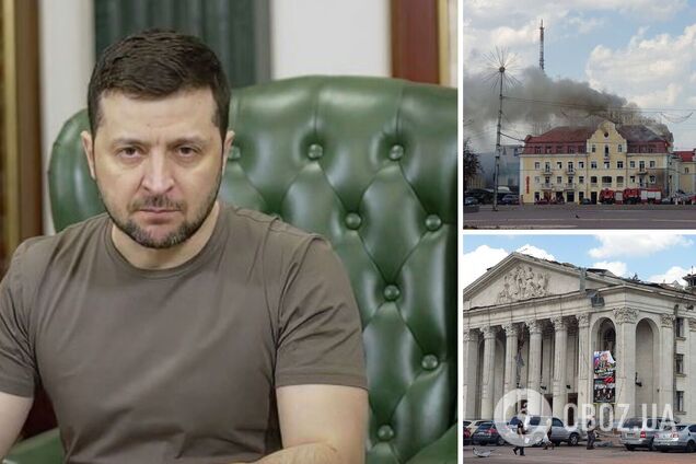 Зеленский: наши воины дадут ощутимый ответ России на теракт в Чернигове