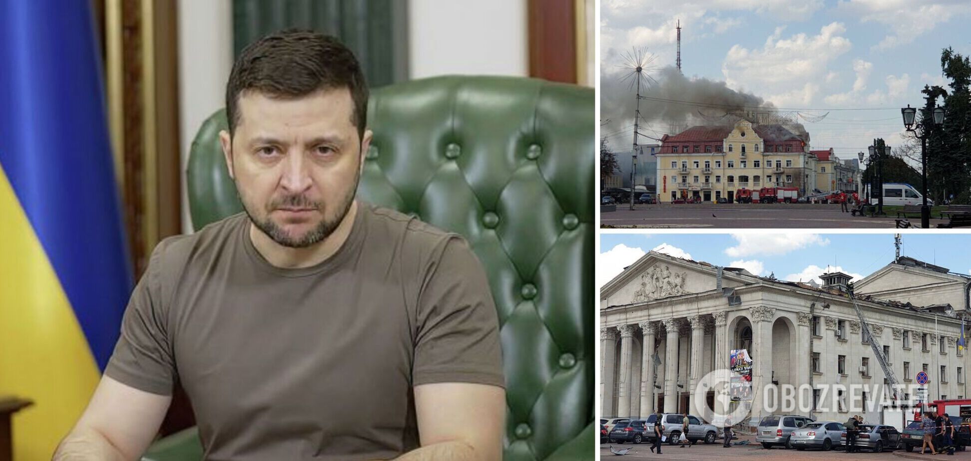 Зеленський: наші воїни дадуть відчутну відповідь Росії на теракт у Чернігові