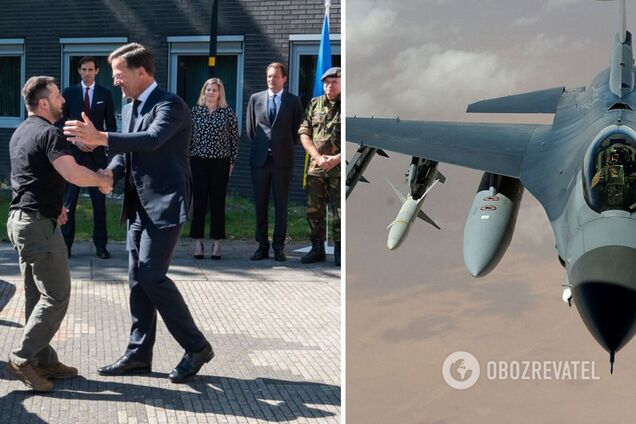 Україна отримає F-16: Зеленський у Нідерландах провів переговори з Рютте і розповів про історичні домовленості. Фото