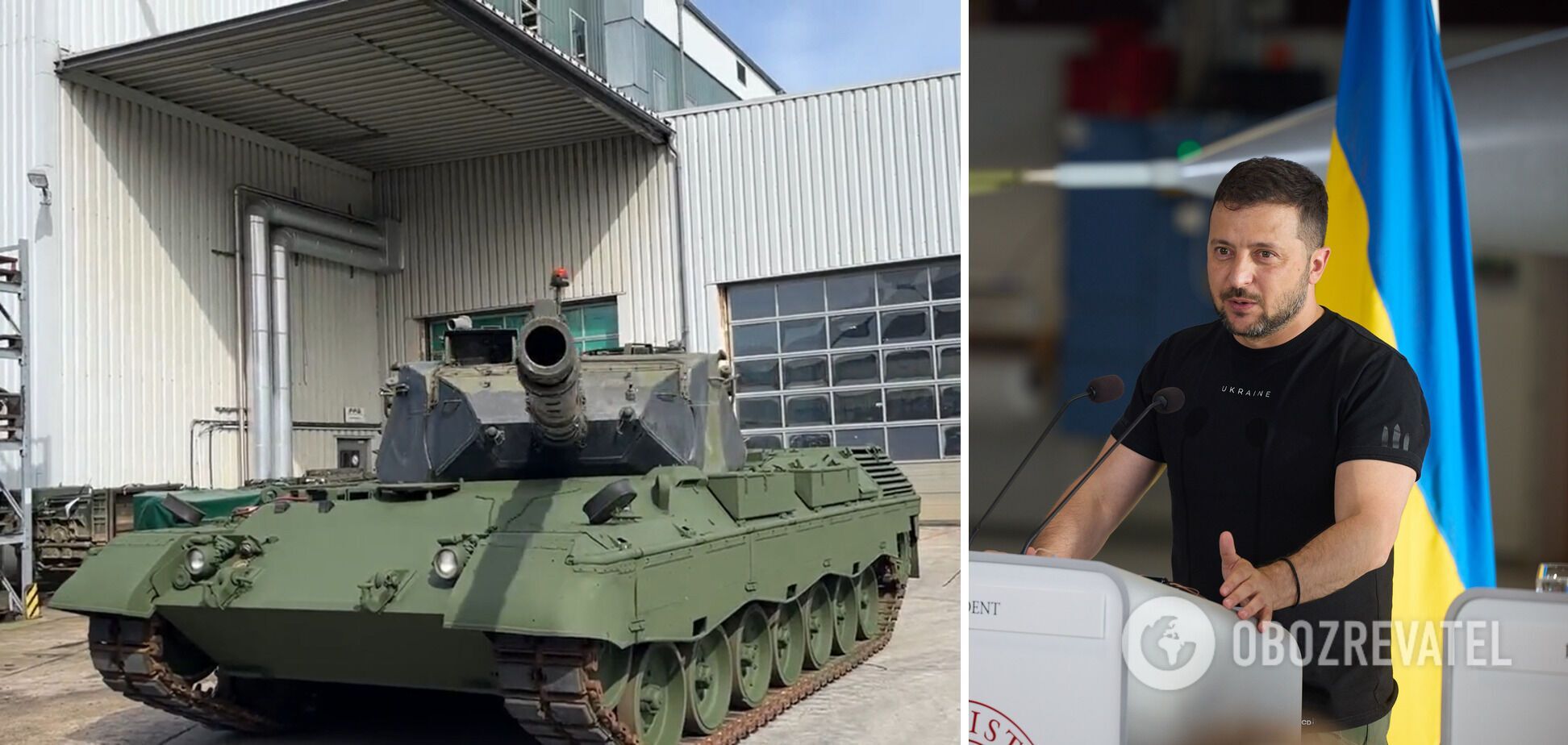 Зеленский поблагодарил Данию за военную помощь