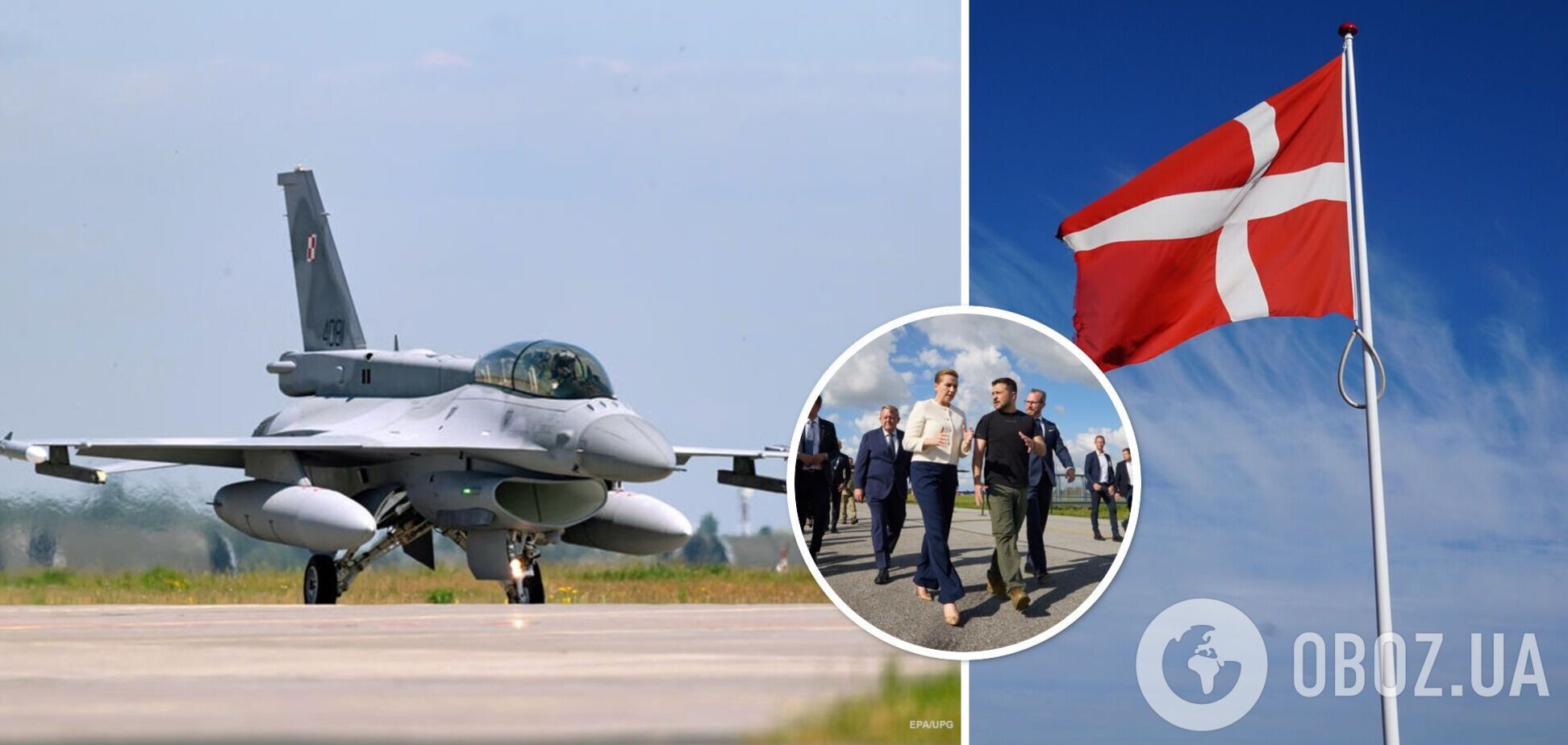 Деталі про постачання F-16 з Данії