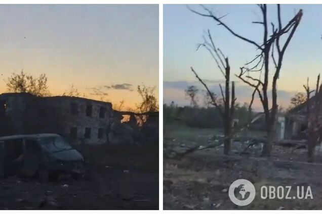Випалена земля: у мережі показали, який вигляд має Урожайне на Донеччині, за яке йшли тяжкі бої. Відео