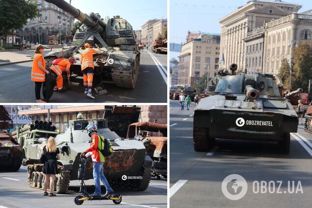 Российский металлолом будут экспонировать в центре столицы в течение недели