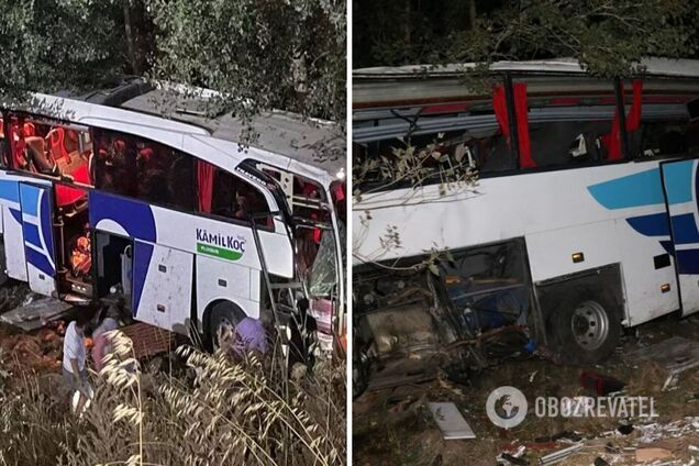 У Туреччині в ДТП потрапив пасажирський автобус: 12 людей загинули, 19 поранено. Фото і відео