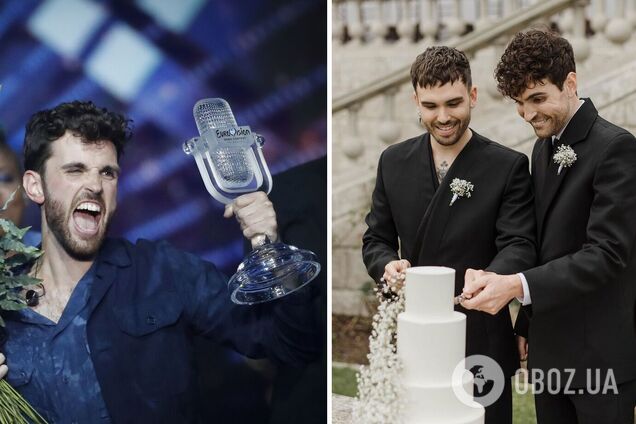 Переможець Євробачення-2019 зіграв весілля із бойфрендом у шведському замку: який вигляд має пара. Фото
