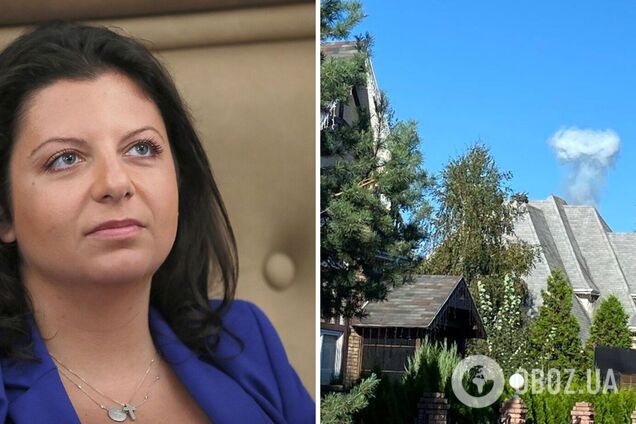 Пропагандистка Симоньян поскаржилися на атаку дронів: один із БПЛА впав неподалік її будинку. Фото