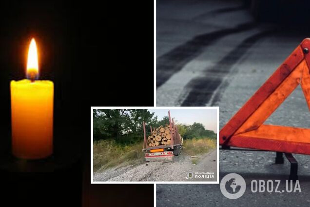 В Винницкой области легковушка столкнулась с грузовиком: погибли 12 человек, среди которых дети. Фото