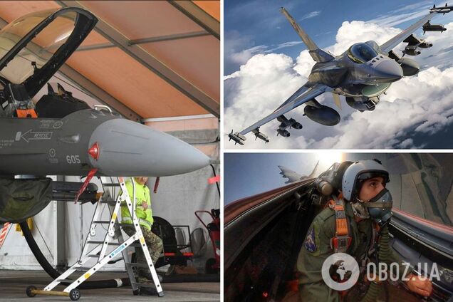 Дания начала учить 8 украинских пилотов управлять F-16 – Reuters