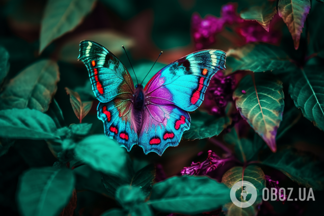 Знайдіть метелика: яскрава головоломка, яка під силу одиницям