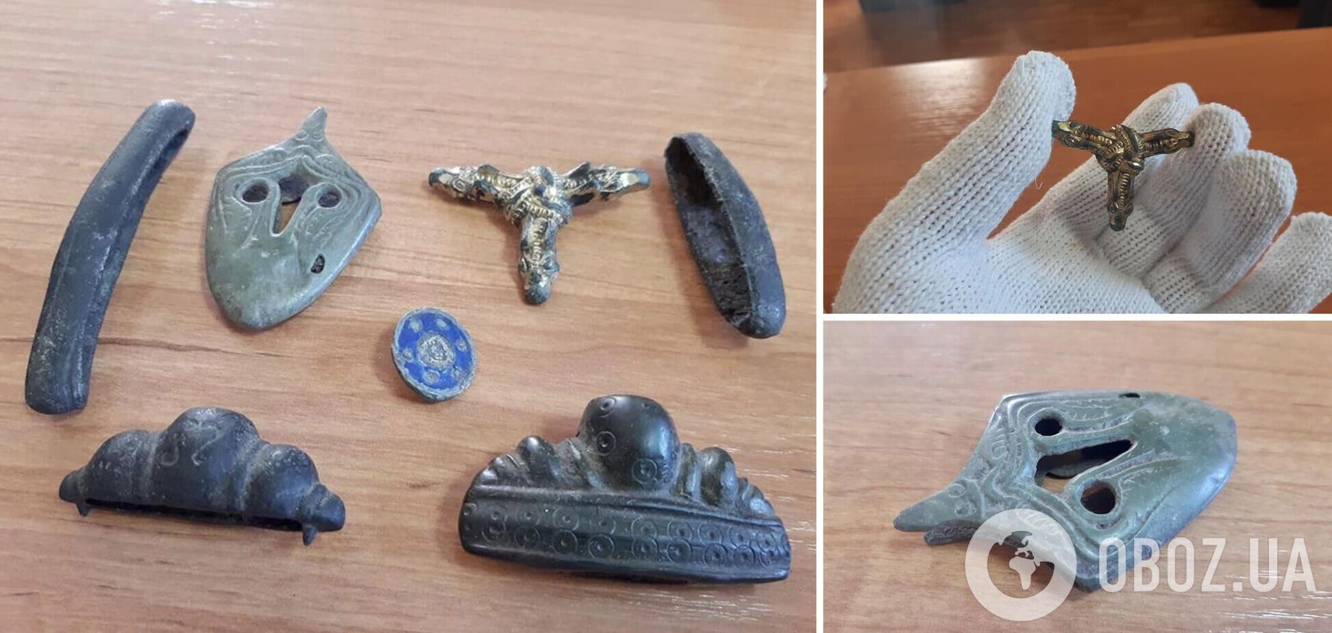 Таможенники обнаружили в посылке артефакты времен Киевской Руси