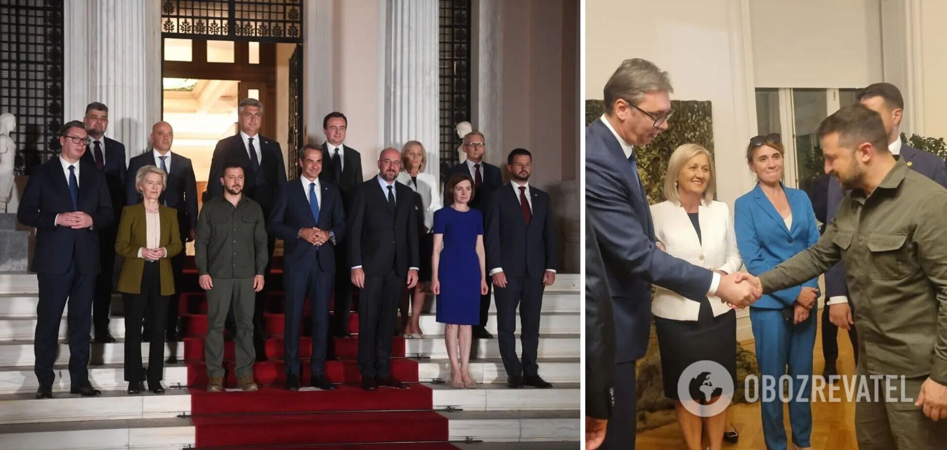 Зеленський в Афінах зустрінеться з президентом Сербії Вучичем – ЗМІ